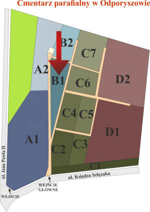Brak mapy sektorowej