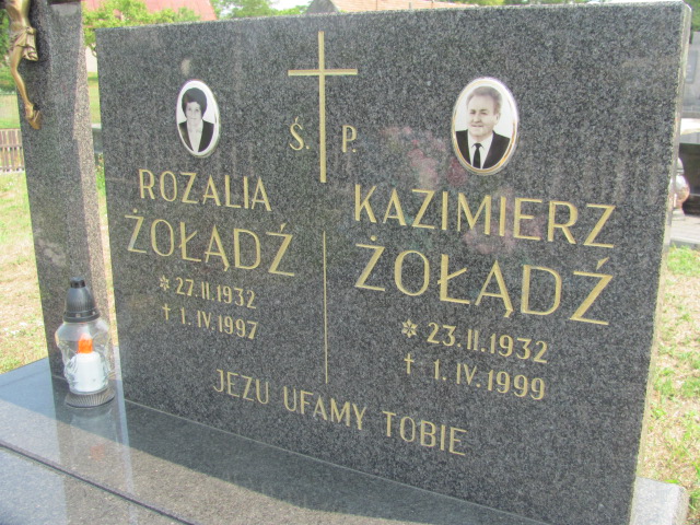 Rozalia Żołądź 1932 Odporyszów - Grobonet - Wyszukiwarka osób pochowanych