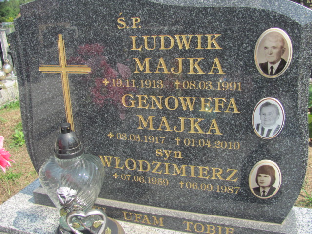 Genowefa Majka 1917 Odporyszów - Grobonet - Wyszukiwarka osób pochowanych