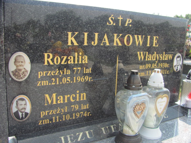 Rozalia Kijak Odporyszów - Grobonet - Wyszukiwarka osób pochowanych