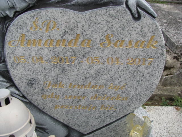 Amanda Maria Sasak 2017 Odporyszów - Grobonet - Wyszukiwarka osób pochowanych