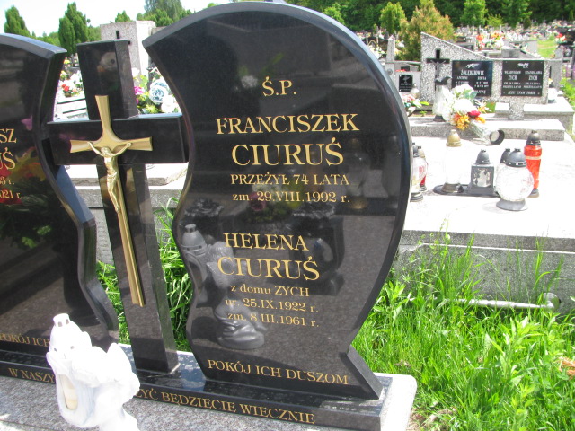 Eugeniusz Ciuruś 1953 Odporyszów - Grobonet - Wyszukiwarka osób pochowanych