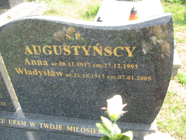 Władysław Augustyński 1913 Odporyszów - Grobonet - Wyszukiwarka osób pochowanych