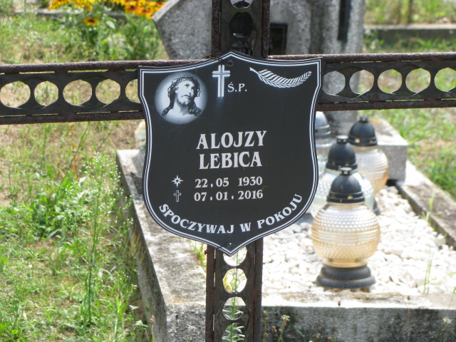 Alojzy Lebica 1930 Odporyszów - Grobonet - Wyszukiwarka osób pochowanych