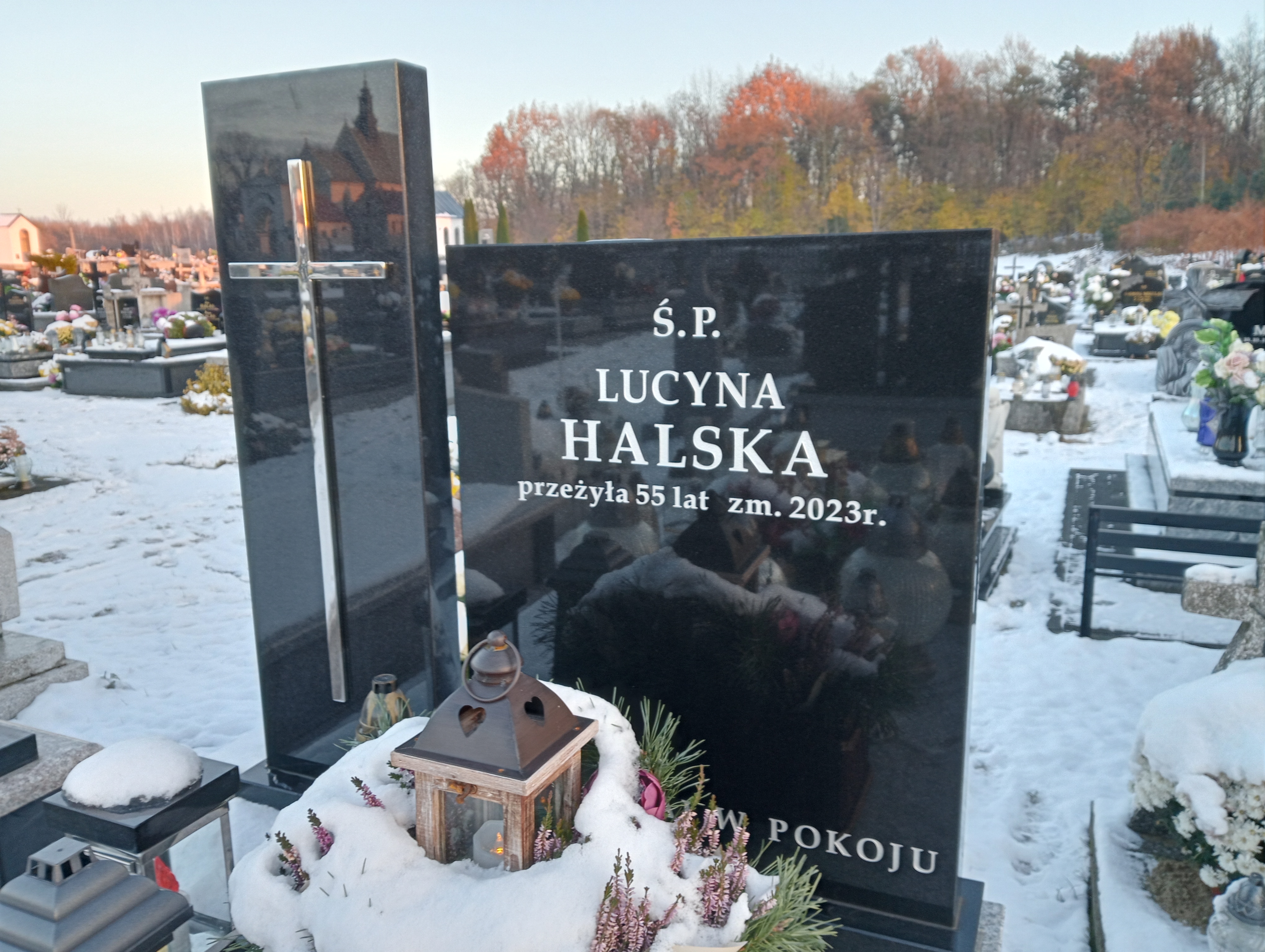 Lucyna Halska 1967 Odporyszów - Grobonet - Wyszukiwarka osób pochowanych