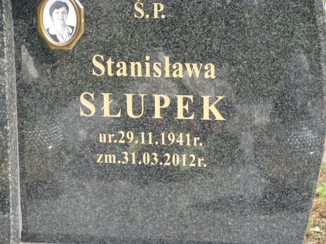 Stanisława Julia Słupek 1941 Odporyszów - Grobonet - Wyszukiwarka osób pochowanych