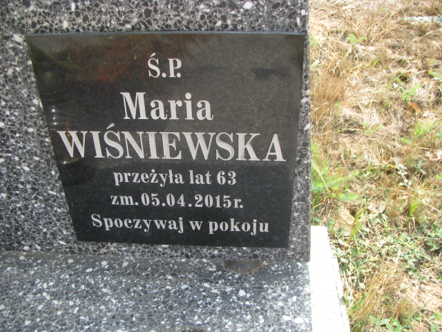 Maria Wiśniewska 1952 Odporyszów - Grobonet - Wyszukiwarka osób pochowanych
