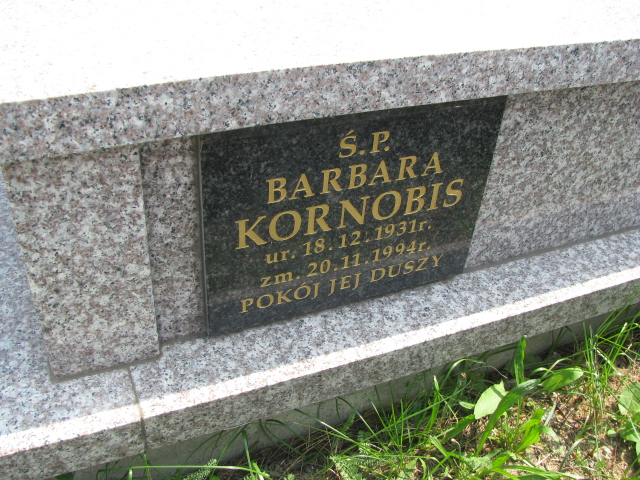 Barbara Kornobis 1931 Odporyszów - Grobonet - Wyszukiwarka osób pochowanych